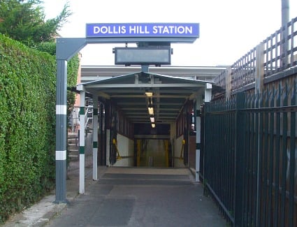 Dollis Hill Tube Station, London
